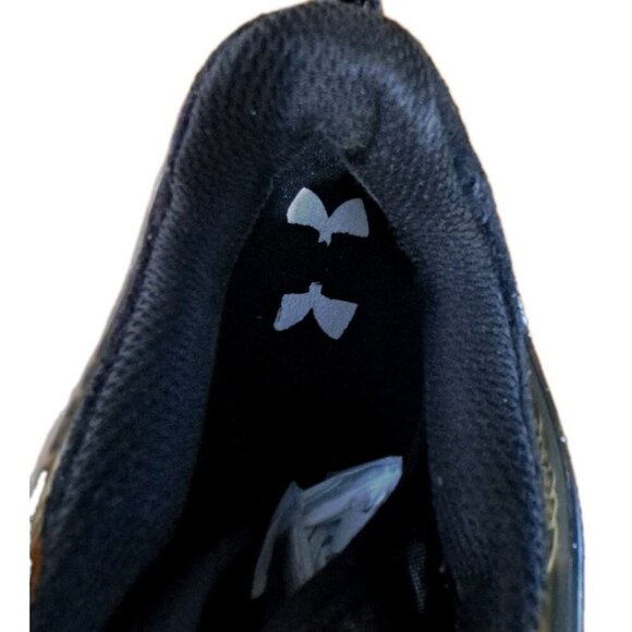 Under Armour Men's 8.5 Low Cut Michelin Sole HOVR Black Athletic Shoes - Picture 5 of 13